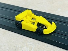 SCS Hobbies 3D AFX Mega G  1.5 Super Kart Ho Slot Car Body Yellow