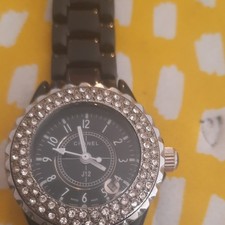 CHANEL J12 Damen Armbanduhr Analog Schwarzes ...