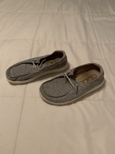 Hey Dude Wendy Youth Girls Soup On Shoes Loafers Y3-L4 Cat Eye Grey