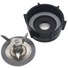 JOYSTAR Ice Crusher Blade with Replacement Jar Base Cap, 2 Rubber O Ring...