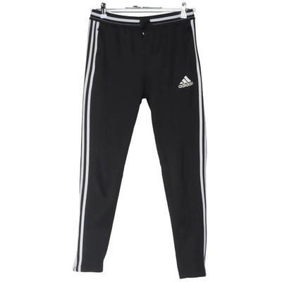 Adidas, Sporthose, Größe: 164, Climacool, Schwarz/Weiß, Polyester, Streifen #z1L