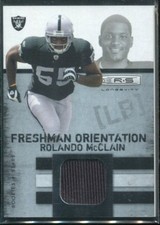 2010 Rookies Stars Longevity Freshman Orientation Jerseys 7 Rolando McClain /249