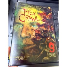 They Crawl + 9 Bonus Movies Horror Creature Feature DVD Set 2-Disc Echo Bridge