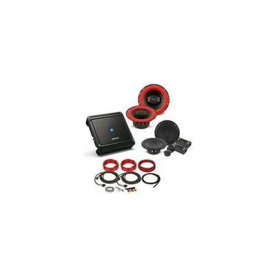 Alpine S2-A36F 4CH Amplifier + XED650C Component + V465 6.5'' Speaker & Amp Kit