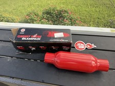 Ap Exhaust Resonator Cherry Bomb Glasspack 2.25 Id X Od X 12 Oal Round 87521cb