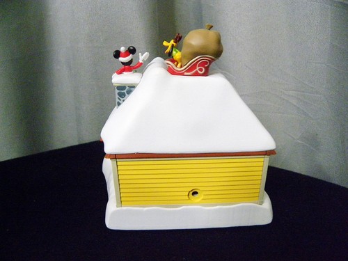 2024 Hallmark Ornament The Merriest House in Town Disney Mickey Mouse With Box - Picture 5 of 7