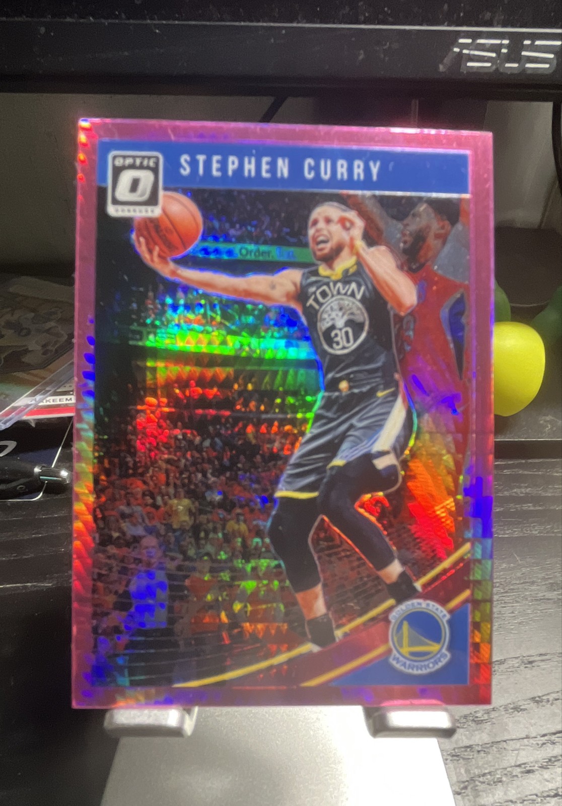 2018-19 Panini Donruss Optic - Stephen Curry #2 Pink Hyper Prizm