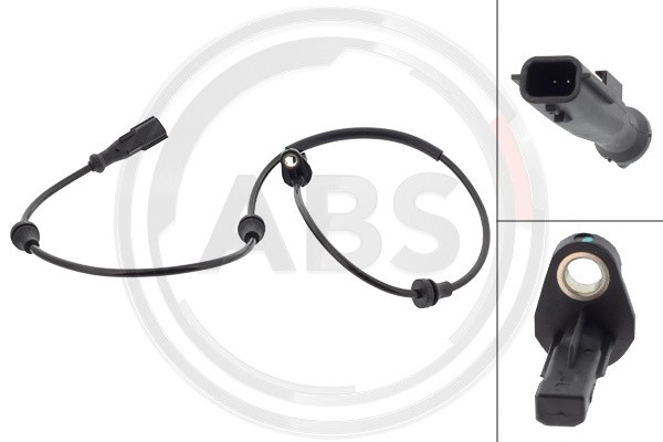 A.B.S. ABS Sensor Raddrehzahl FüR Renault Trafic III Kasten Fg_ FG Jg_ JG EG Eg_-image