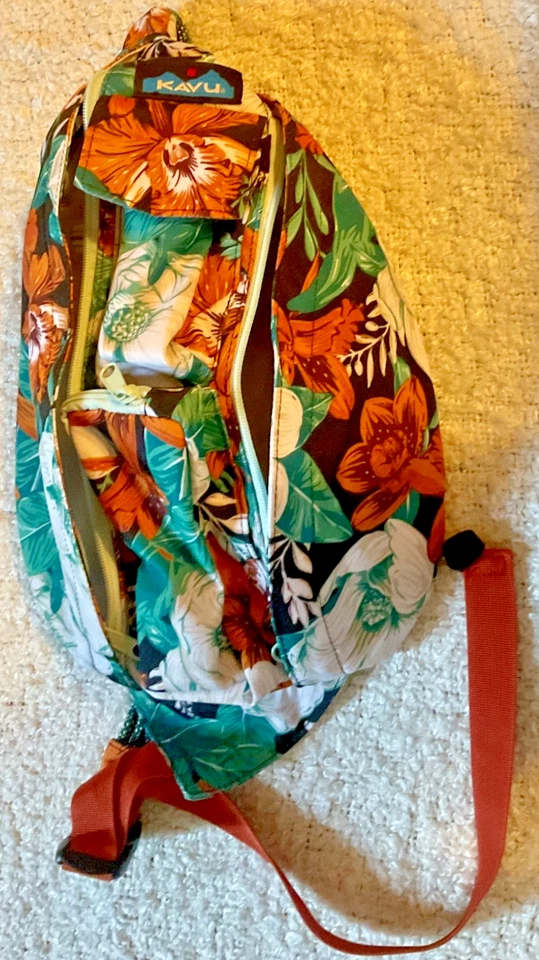 Bolso Bandolera Kavu Flutterfly Cuerda Monarca Mariposa Senderismo Bandolera 10L Foto 4 de 4