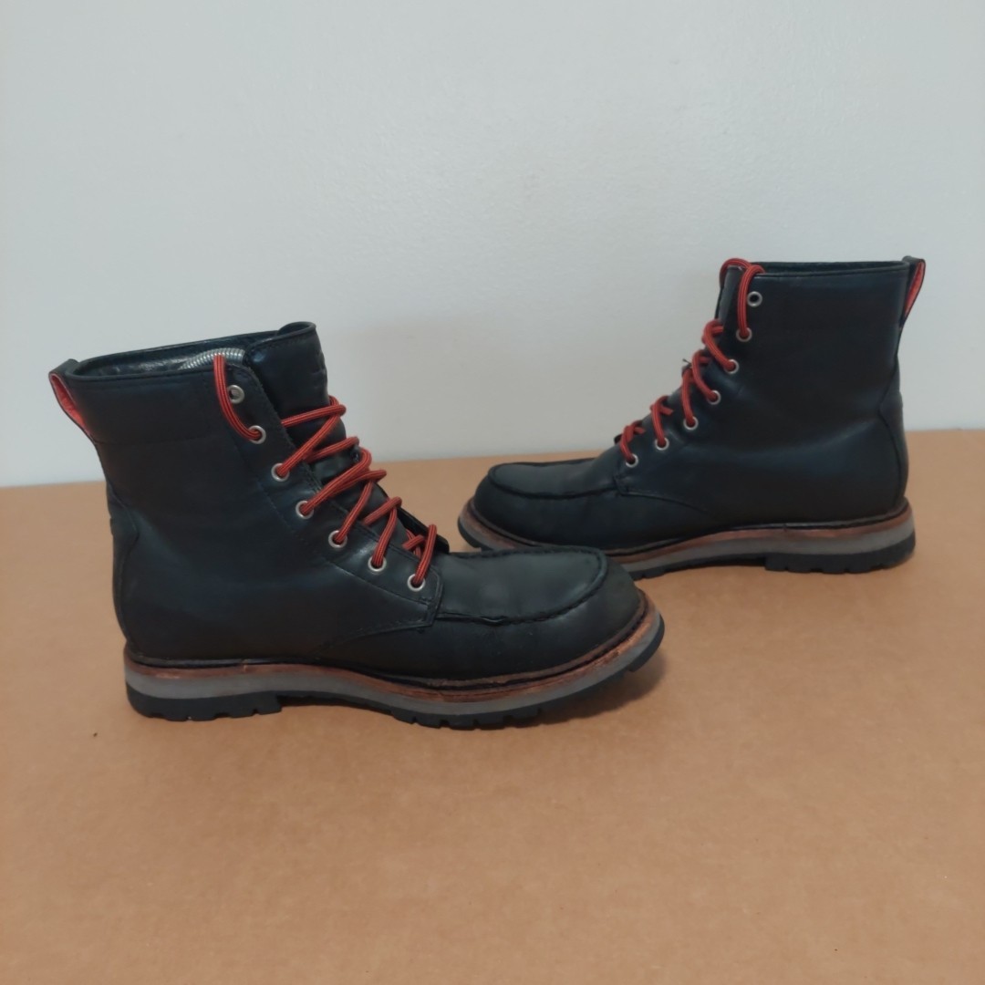 UGG Australia Noxon Boots Black Vibram Waterproof Mens SIZE 11.5