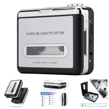 Cassette Tape Player 1 Pack USB Digital Converter For Laptops 18 Inch