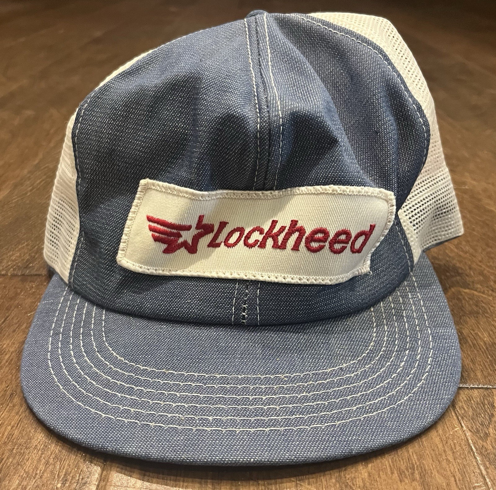 Vintage Lockheed Trucker Hat SnapBack - image 1
