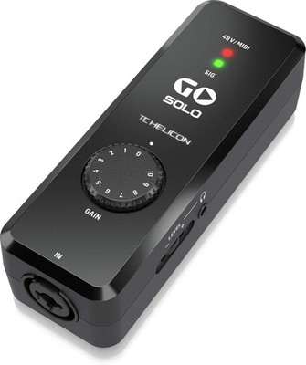 Smartphone & PC Interface TC Helicon GO SOLO jp