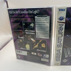 Darklight Conflict for Sega Saturn Complete In Box CIB Great Shape Good Hinges