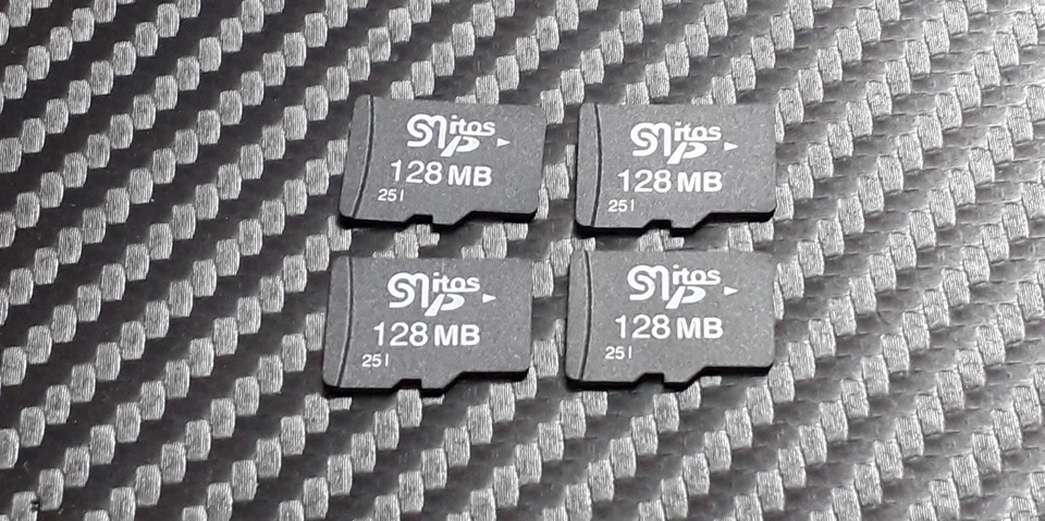 X4 128MB Micro SD Card - Memory Card Job Lot Bundle 128 Megabyte UK - Image 2 of 3