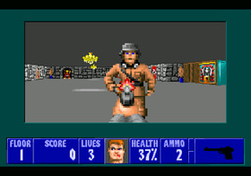 WOLFENSTEIN 3D for the Sega 32x with case & cover art.