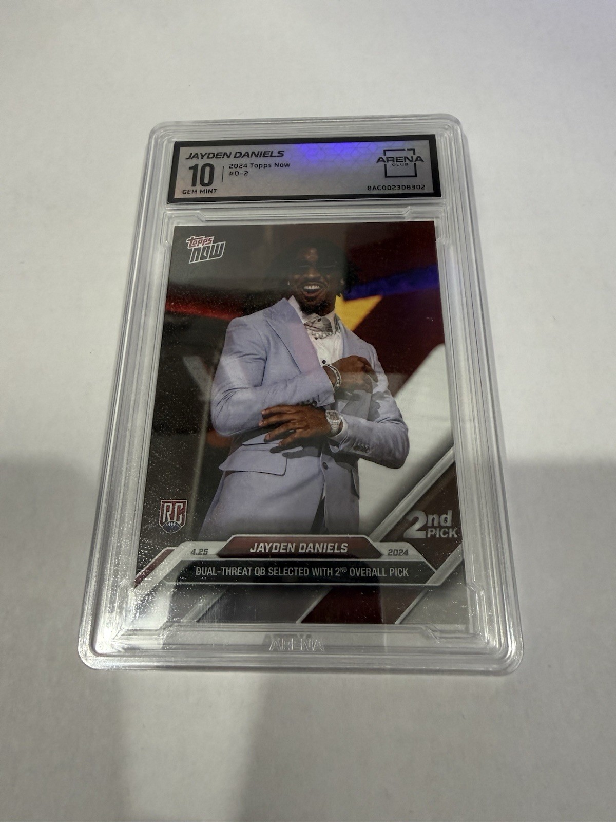 2024 Topps Now - Jayden Daniels #D-2 GEM MINT 10