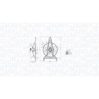 LüFter, MotorküHlung Magneti Marelli 069422867010