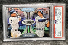 2019 Topps Chrome - Greatness Returns Derek Jeter, Aaron Judge #GRE-6