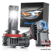 H11 Bulbs, H16 H9 H8 Fog Lights Plug  Play Pack of 2 H11/H8/H9 Cool White