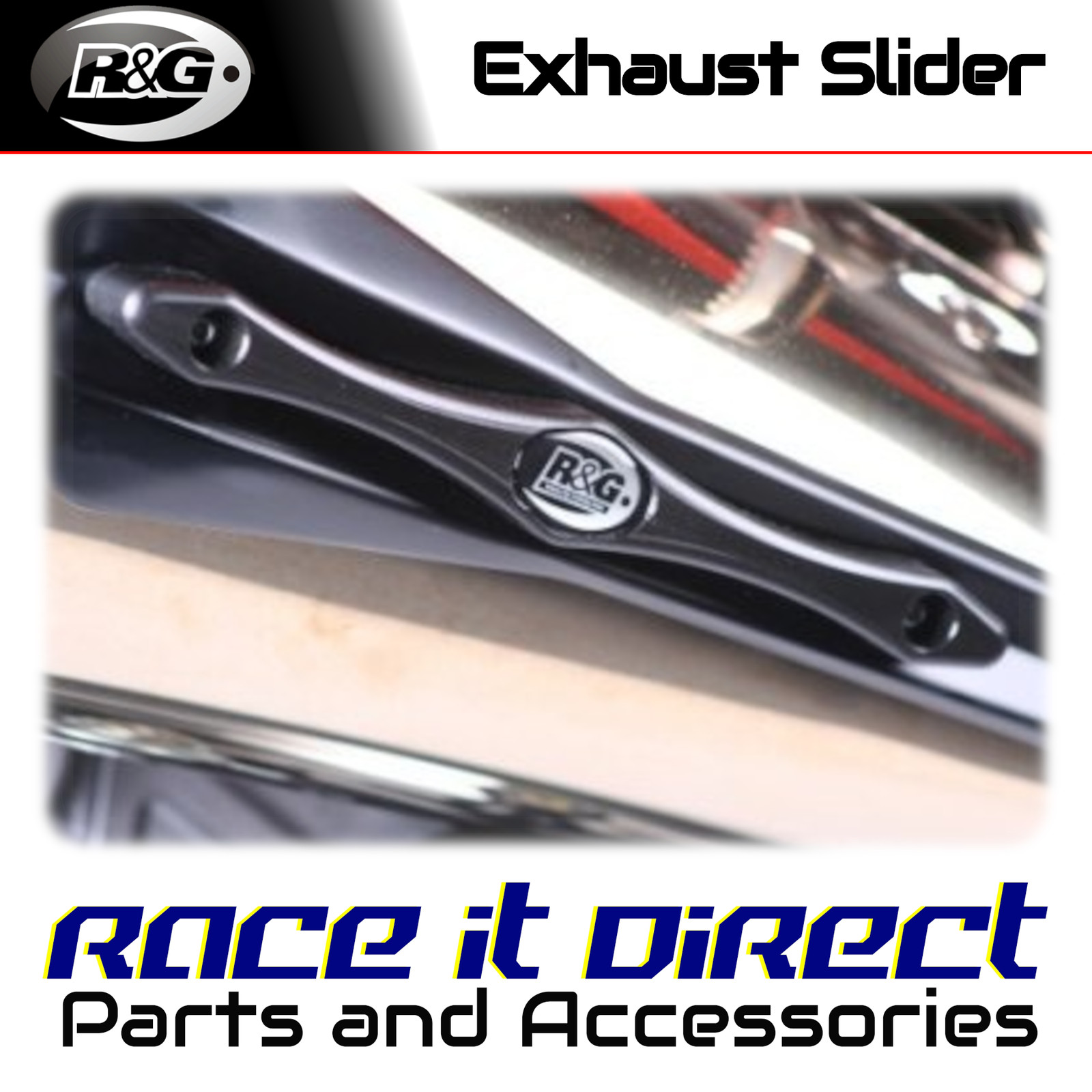 Exhaust Sliders for Kawasaki Z1000 2007-2009 R&G