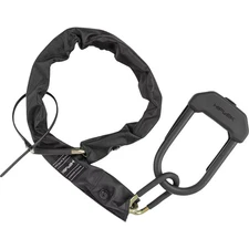 Hiplok E-DX Chain and U-Lock Combo Black, One Size