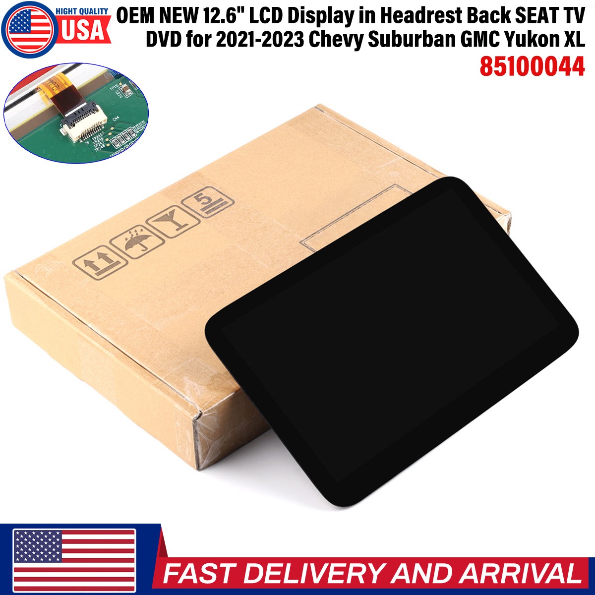 OEM Rear Seat Screen 85100044 12.6