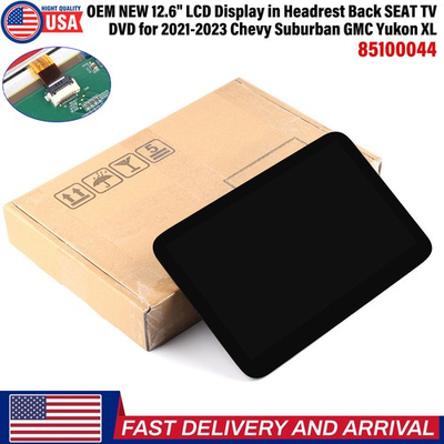 #ad OEM Rear Seat Screen 85100044 12.6quot; LCD for 21 23 Suburban Yukon Tahoe Escalade $469.99