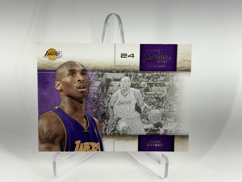 2009-10 Studio Los Angeles Lakers Basketball Card #3 Kobe Bryant a4