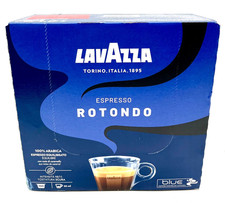 Capsule Caffè Lavazza Blu Espresso Rotondo Miscela 100% Arabica 01/27
