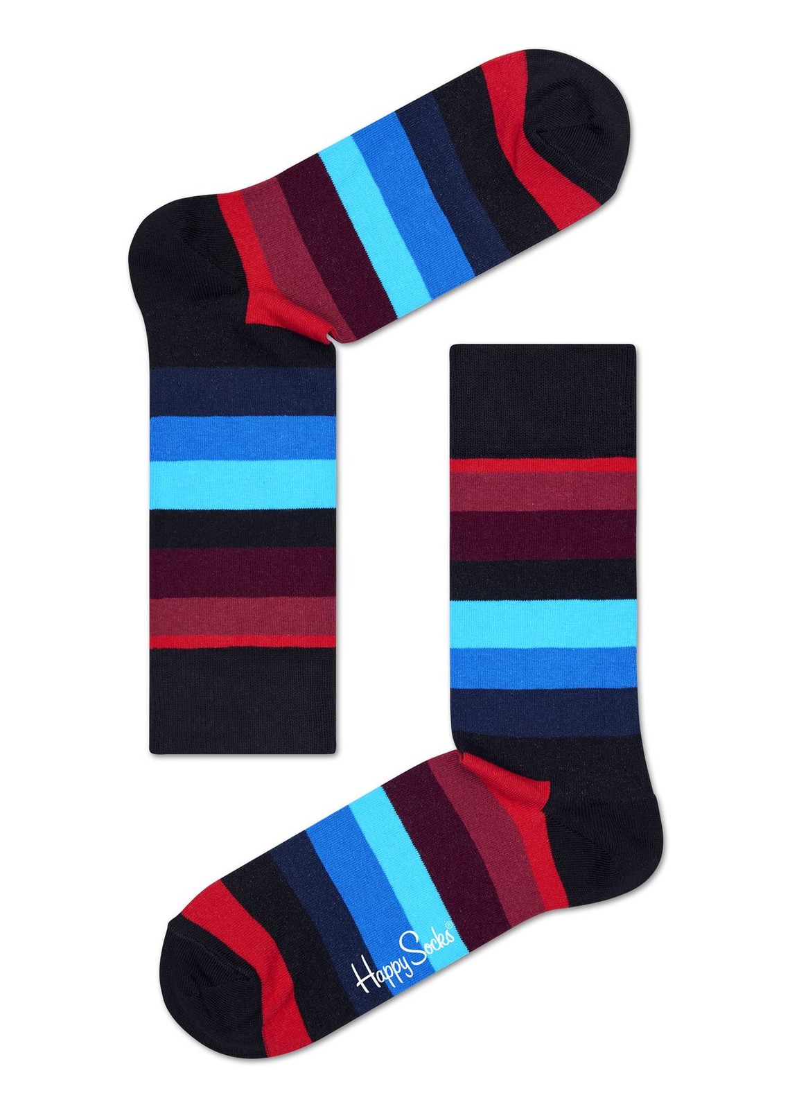 Happy Socks Crew Socks EU Size 41-46 Stripe