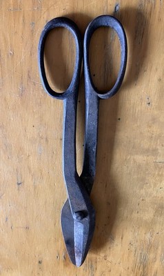 Vintage Sheet Metal Shears Tin Snips 12''