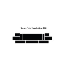 Rear Cab Insulation Kit For 1965-1967 Ford Econoline Truck