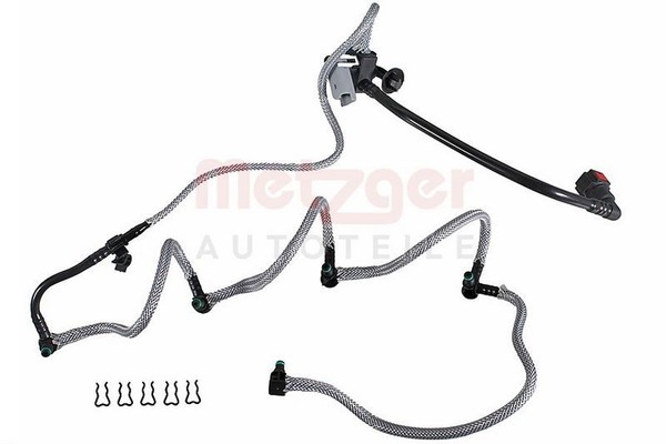 Metzger Schlauch, Leckkraftstoff 0840168 Passend FüR Nissan Opel Renault-image