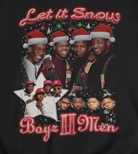 Boyz II Men Let It Snow Christmas  Unisex All Size Shirt 24D244