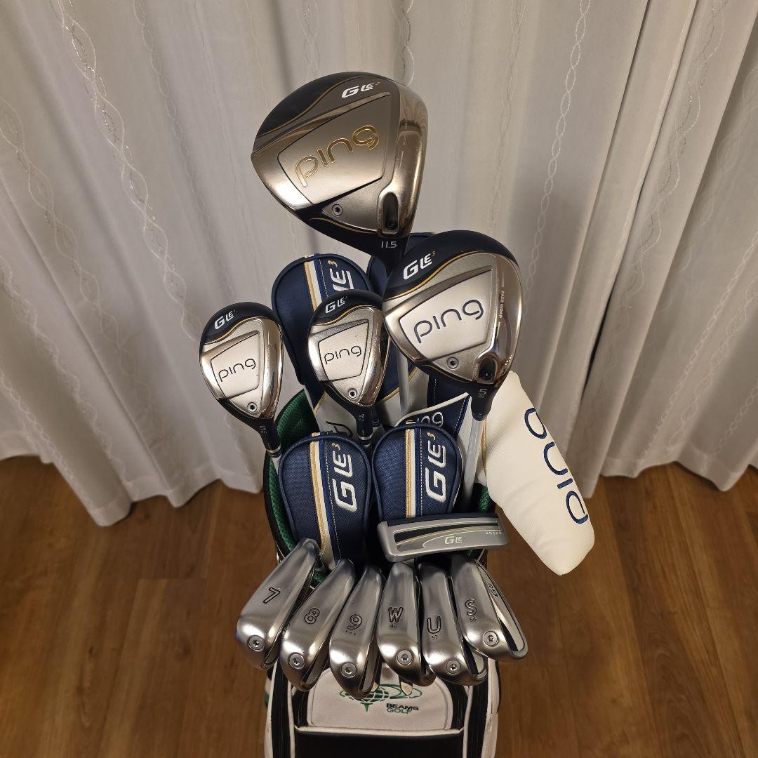PING GLe3 Women's 11-Piece Golf Club Set Steel Flex New | eBay
