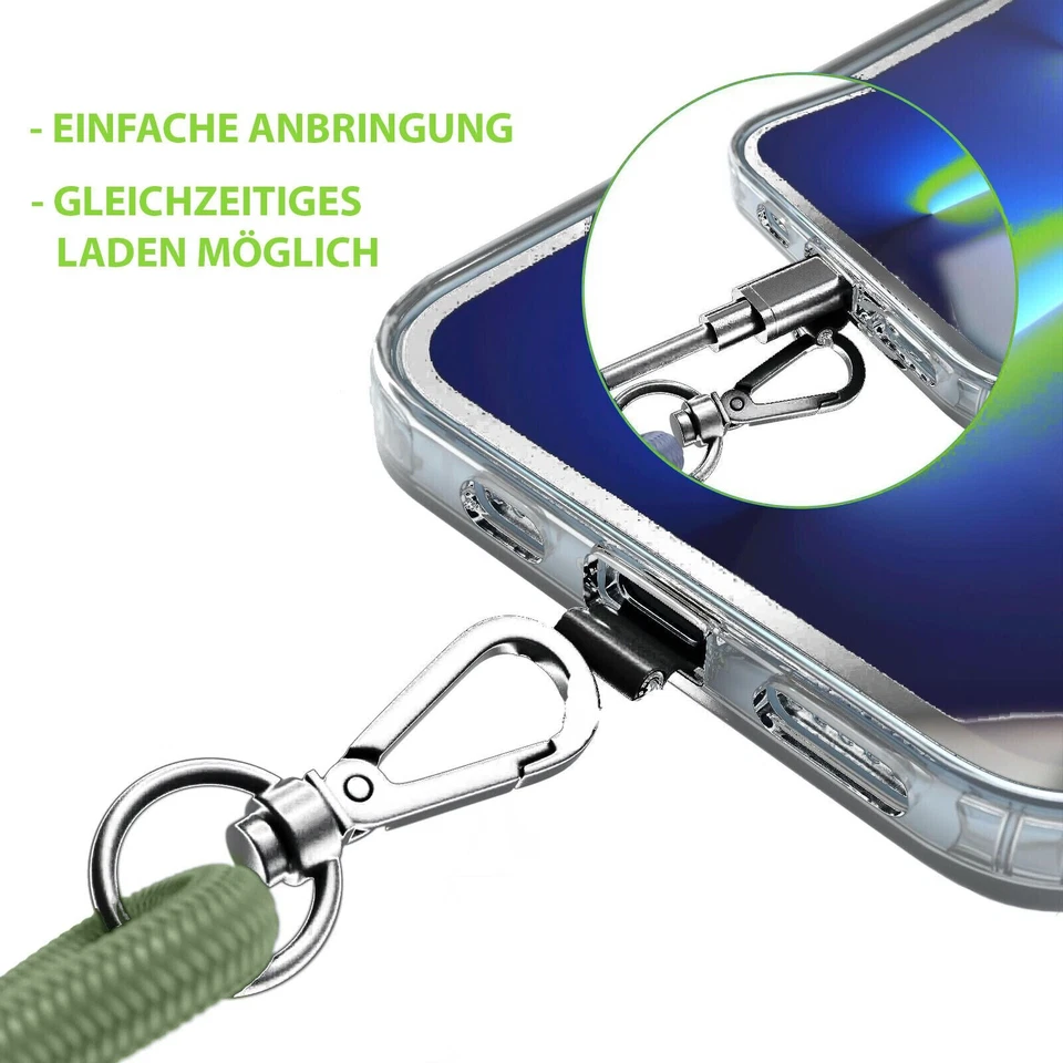 Handyband - Universal Handykette für Smartphone Lanyard Kette Band - Bild 3 von 4