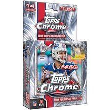 2026 Topps Chrome Football Hanger Box Factory Sealed NFL (Presale)