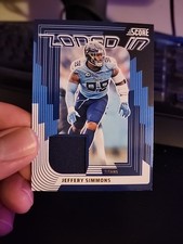 2025 Score - Zoned in Jeffery Simmons #ZON-JSS Jerseys (MEM)
