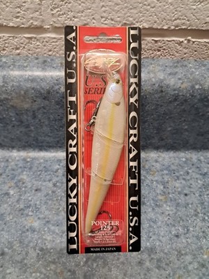 Lucky Craft Pointer 125 SP Suspending 3 Joint Pointer Jerkbait Luckycraft 5'' 3/4