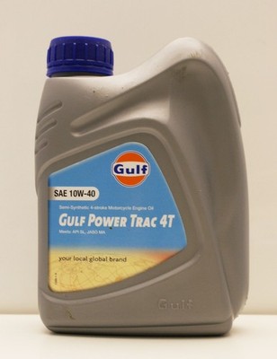 2 x Gulf Power Trac 4T - 10W-40 - #Viertaktmotoröl  (9 Euro pro l)