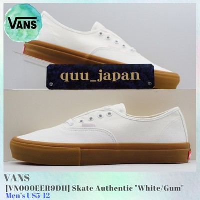 Vans Skate Authentic White Gum VN000EER9DH Men's US5-12 NEW