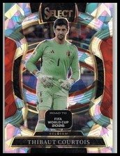 2025-26 Select Road to World Cup Thibaut Courtois #62 Belgium Real Madrid Ice