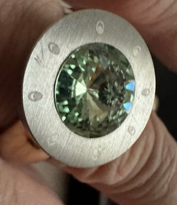 Pavo Real Ring Vergoldet Cadiz 8,5 mm (Größe 60) Mit 7 Chunks