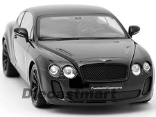 WELLY 1:18 18038 2013 BENTLEY CONTINENTAL SUPERSPORTS COUPE BLACK NEW DIECAST