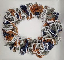 Rüschenschal Handarbeit Rüschenwolle Schal Stola Neu Neu