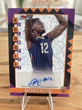 2024-25 Topps Finest ANTONIO REEVES Black Refractor Rookie Finest Auto /25