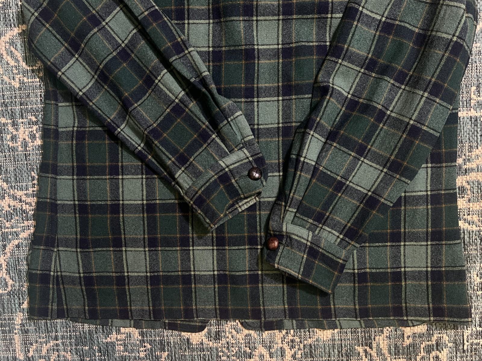 Vintage Pendleton Wool Jacket Woolmark 1964-1965 … - image 8