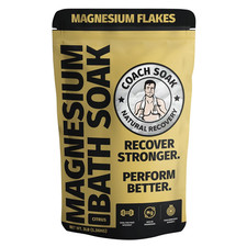 Coach Soak Magnesium Bath Salt Citrus 3lb Muscle Relax Recovery Soak