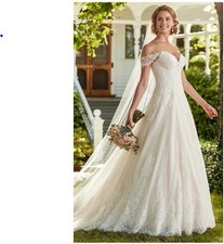 Martina Liana A-line Wedding Gown - new w tags Sz 12